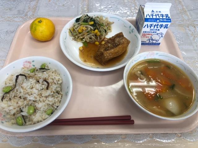 10月20日の給食