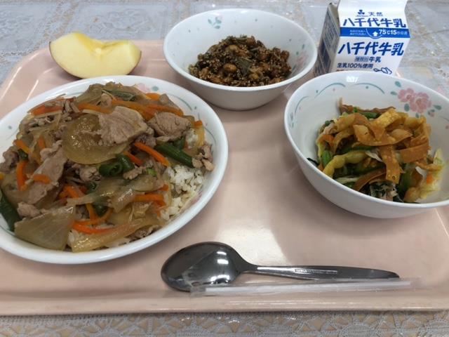 10月21日の給食