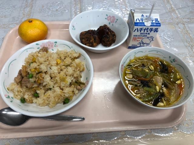 10月24日の給食