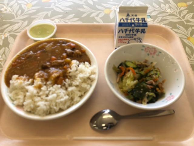 10月26日の給食