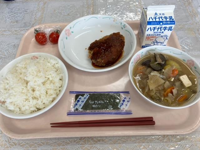 11月14日の給食(船橋産米を味わおう)