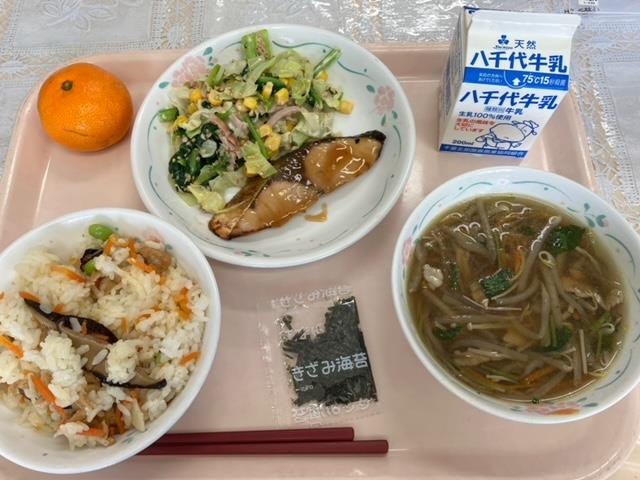 12月7日の給食