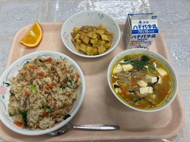 1月27日の給食(学校給食週間)