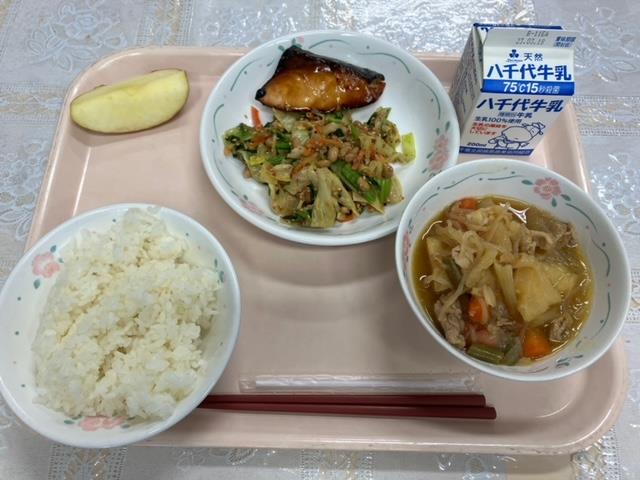 3月13日の給食(6年1組給食委員会考案献立)