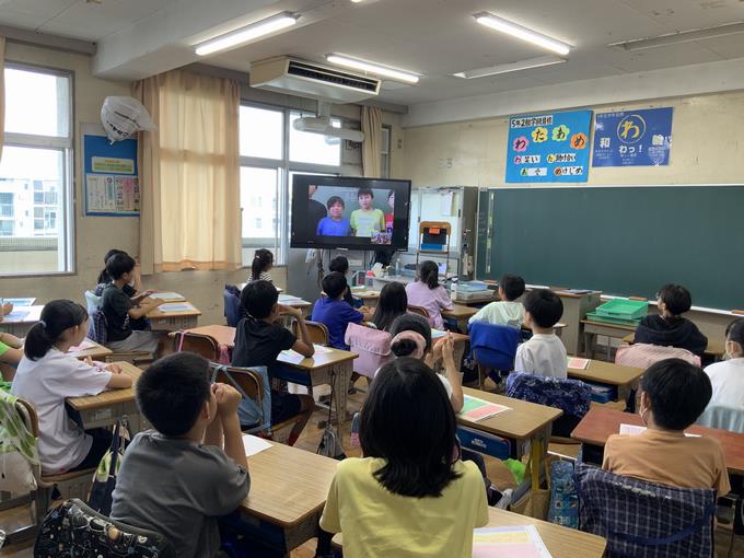 南房総市の小学生と3