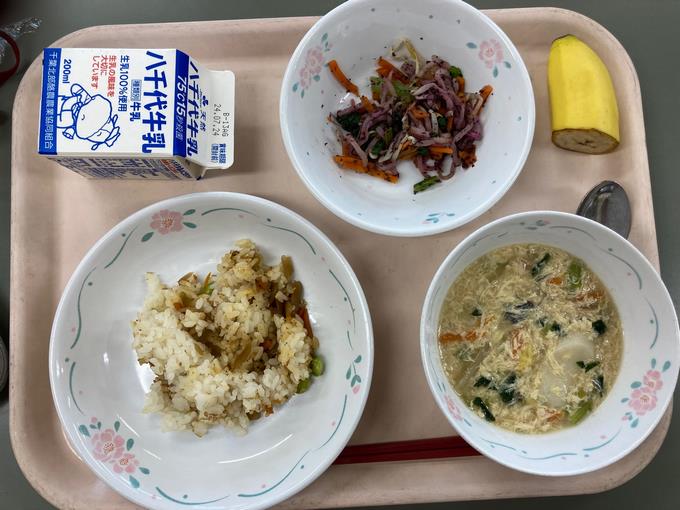 7月18日の給食