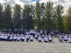低学年ダンシング玉入れ