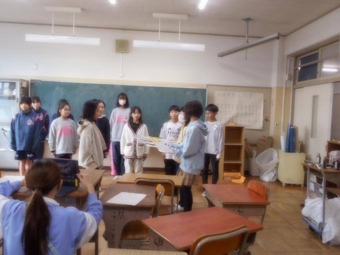 引き継ぎ式