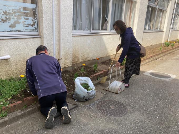 花ボランティアさん