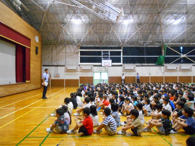 生徒指導主任の話