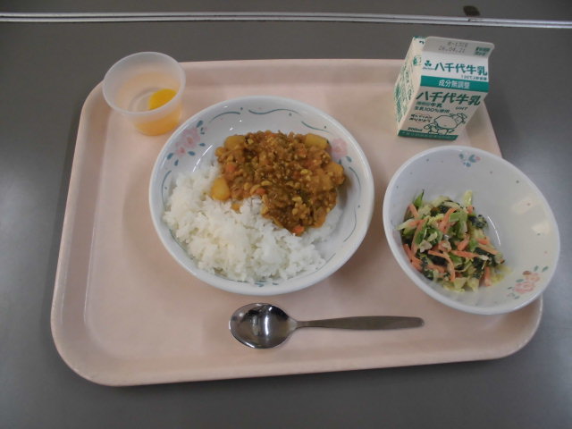 今日の給食