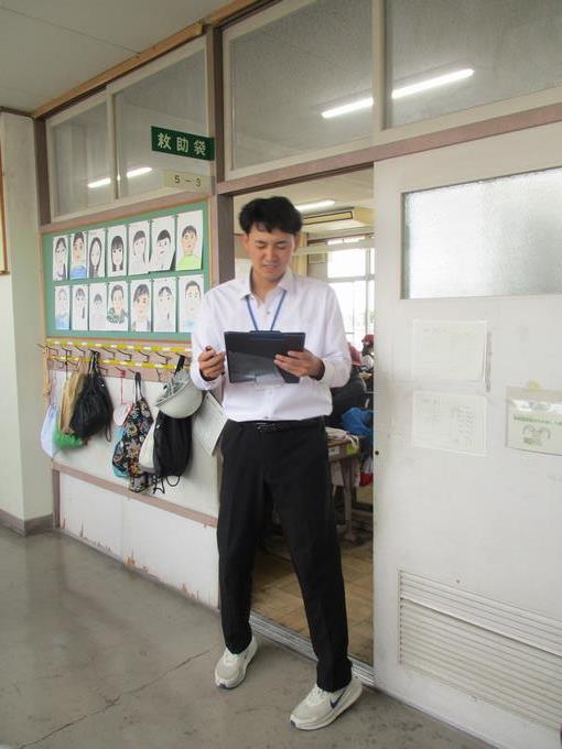 引き渡し訓練の様子②