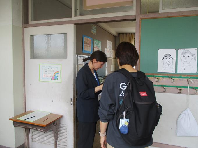 引き渡し訓練の様子③