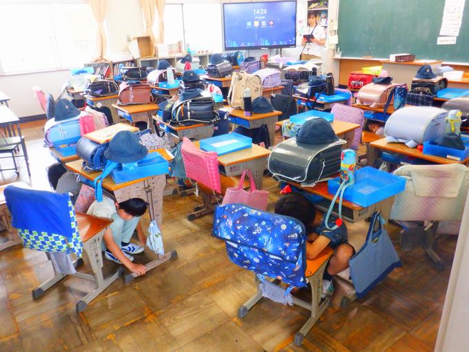 1次避難中