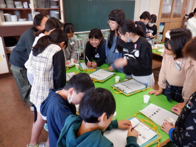 相談中