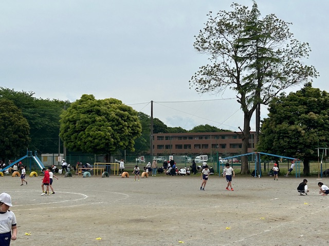 校庭の様子