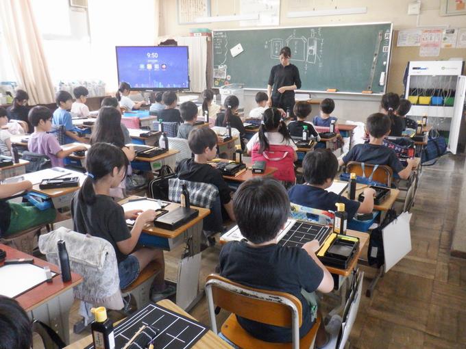 学習の様子
