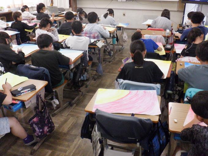 学習の様子
