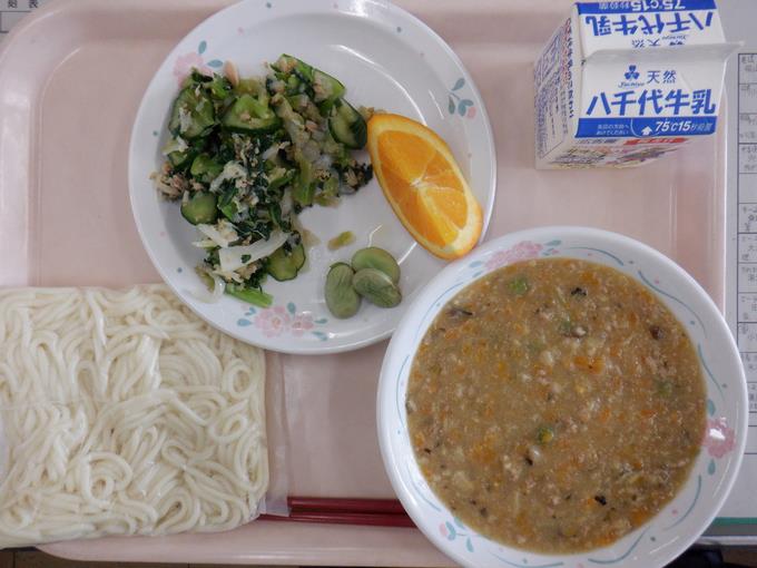 本日の給食