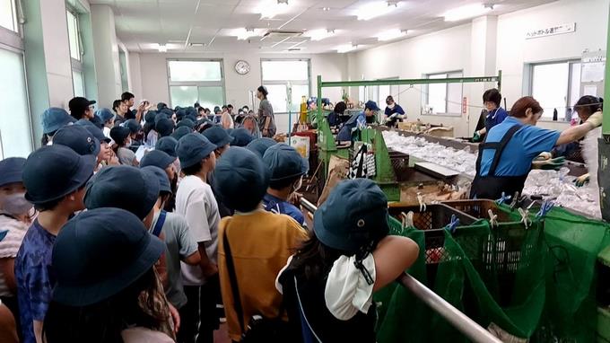 リサイクルセンターの見学