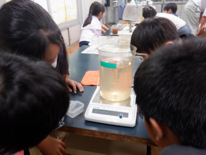 実験の様子