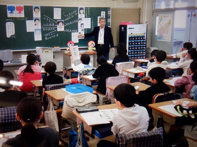 人権教室の様子