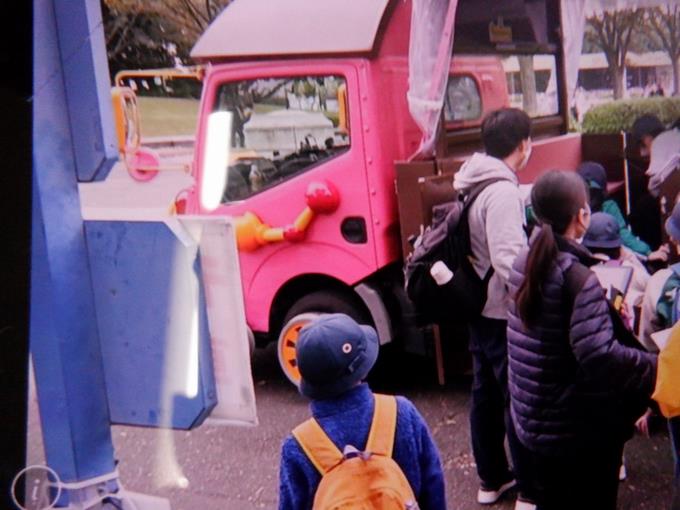 パークトレインに乗車！