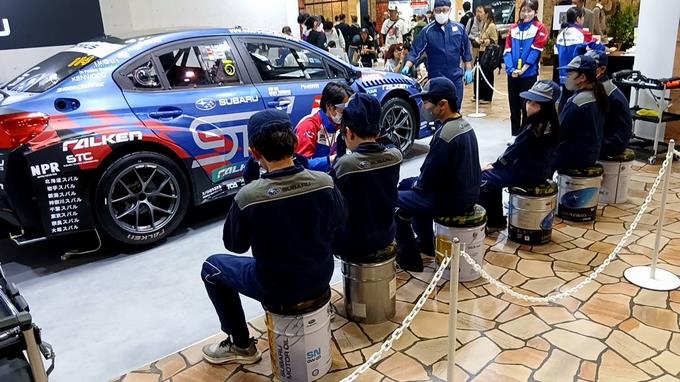 職業体験の様子