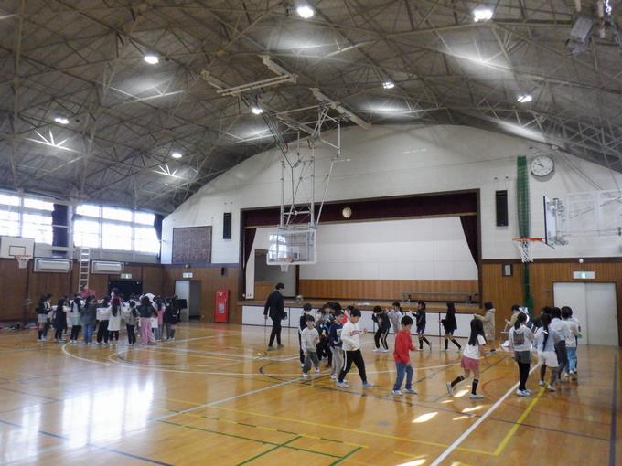 笑い面・おかめ面の練習