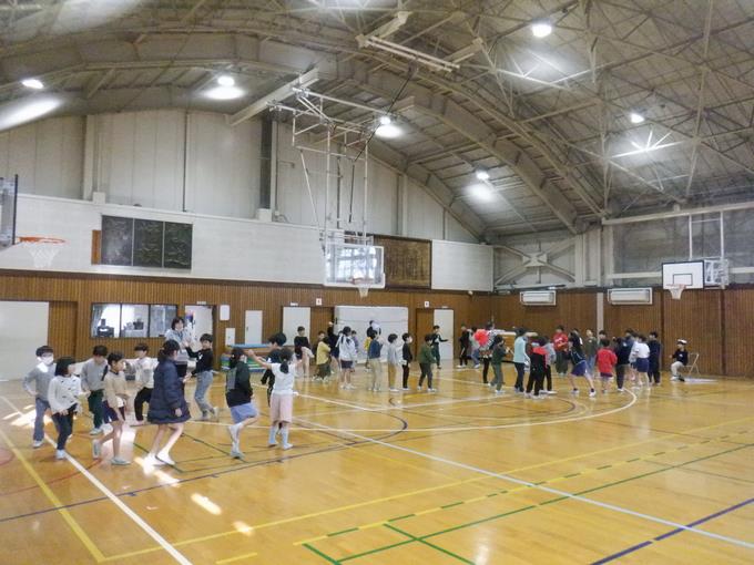 怒り面・ひょっとこ面の練習