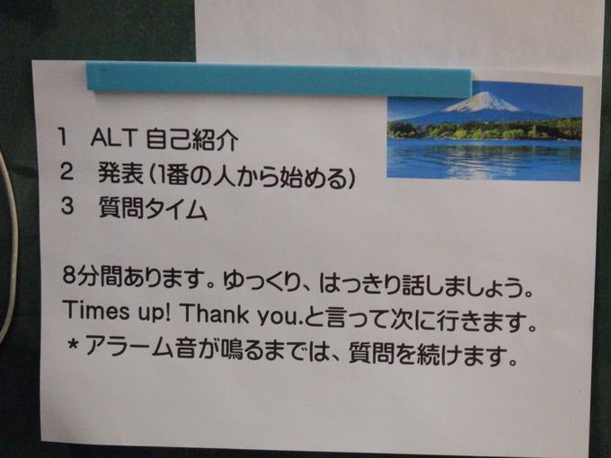 発表の流れ