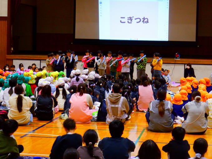 ピアニカの発表