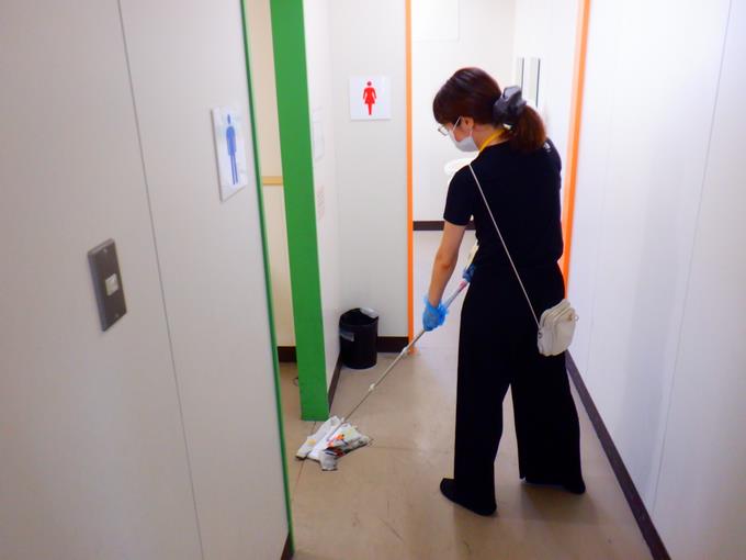 トイレ清掃