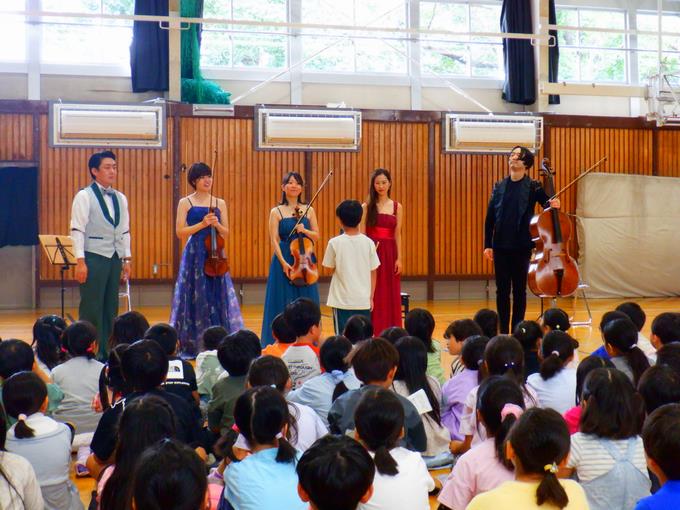 児童によるお礼の言葉