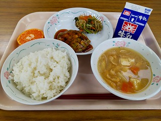 給食2/12