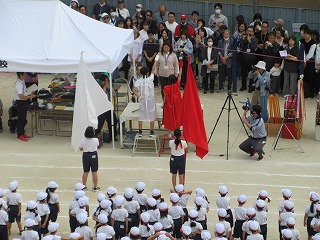 応援団長宣誓