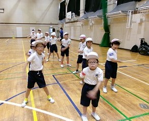 準備運動 これから頑張るぞ