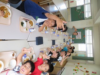 交流給食