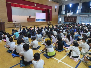 校長先生のお話