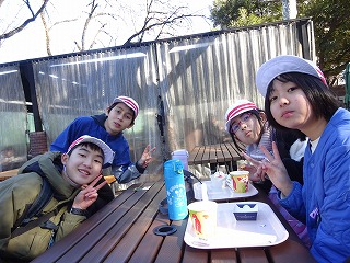 上野動物園昼食