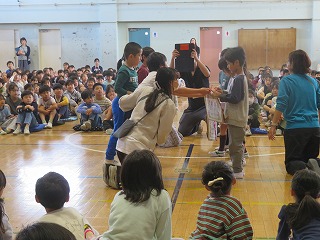 在校生からのプレゼント