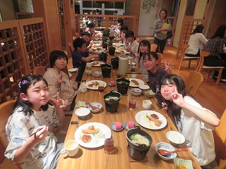 夕食(ホテル)