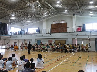 金管クラブの演奏