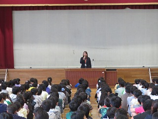 校長先生のお話