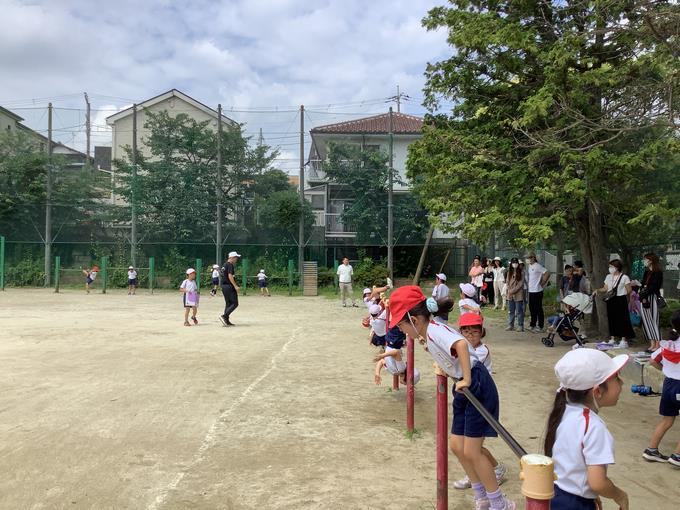 校庭の様子