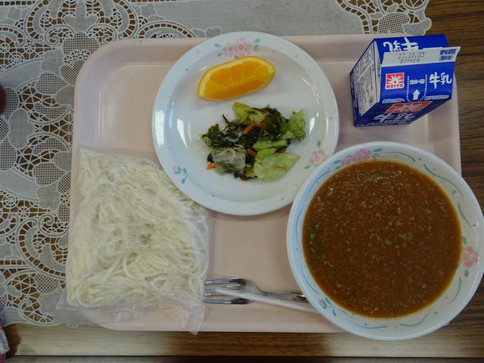 9月のお誕生日給食