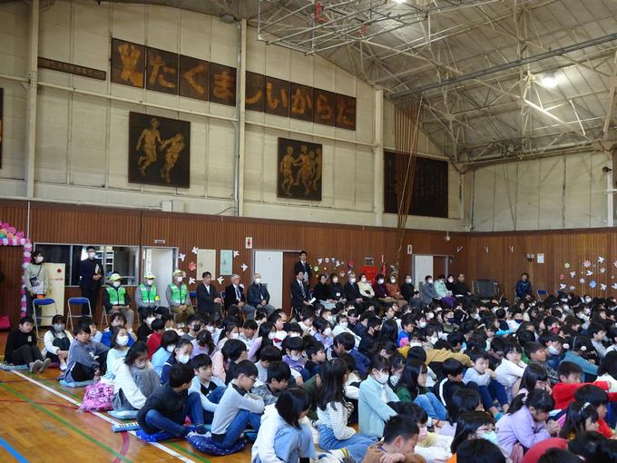来校してくださった皆様