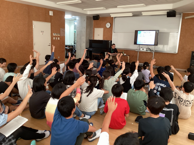 薬物乱用防止教室の様子②