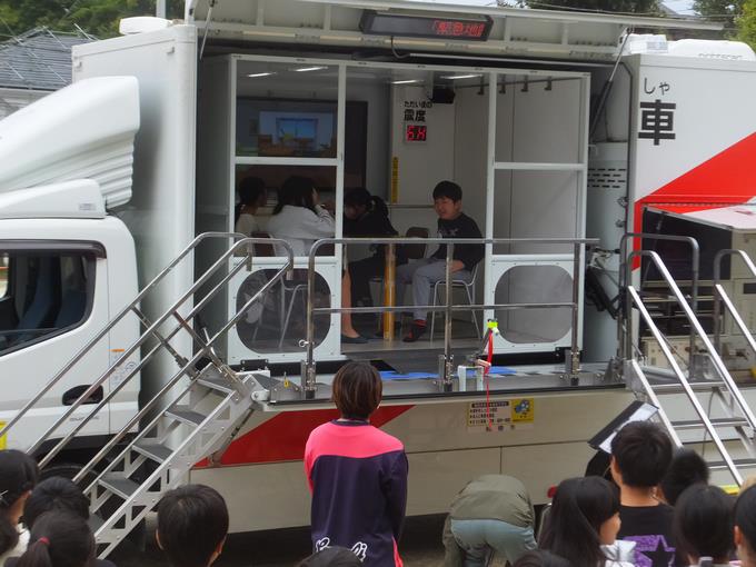 起震車体験