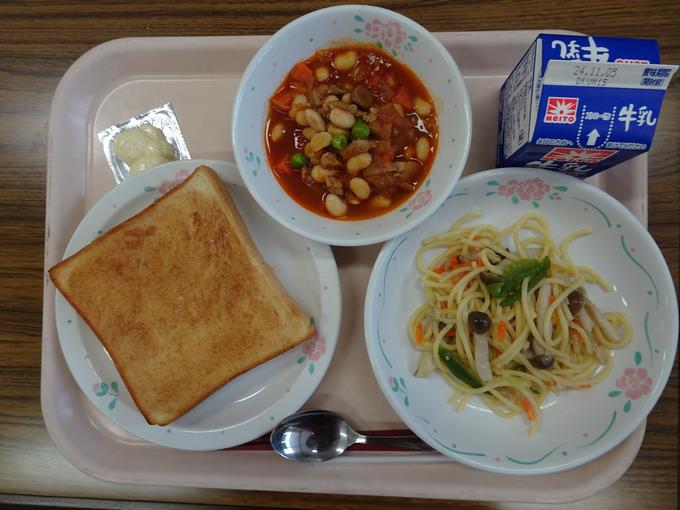 森のきのこのスパゲッティ